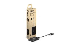 Club 3D, USB Tpe-C auf dual HDMI 4K60Hz Videosplitter mit DisplayLi