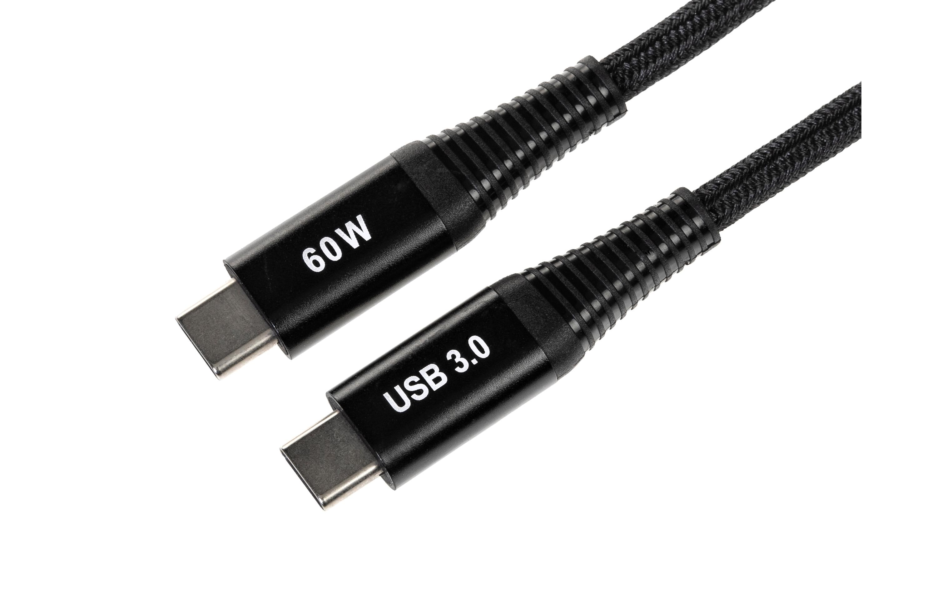 1757335_1 - Mediatech onit USB-Kabel C-C schwarz 0.5m USB 3.0 / 60W / 5Gbps