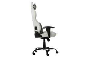 onit Office-/Gaming-Stuhl weiss 1D / Wippfunktion / Metall Kreuz
