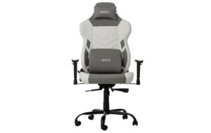 onit Office-/Gaming-Stuhl weiss 1D / Wippfunktion / Metall Kreuz