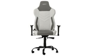 onit Office-/Gaming-Stuhl weiss 1D / Wippfunktion / Metall Kreuz