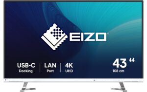 EIZO FlexScanEV4340X, 42.5 weiss 3840 x 2160, 16:9, IPS LED