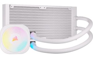Wasserkühler Cor ICUE Titan 240 RX RGB 240mm, Weiss