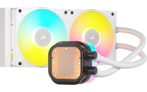 Wasserkühler Cor ICUE Titan 240 RX RGB 240mm, Weiss