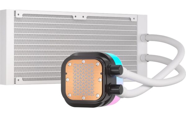 Wasserkühler Cor ICUE Titan 240 RX RGB 240mm, Weiss