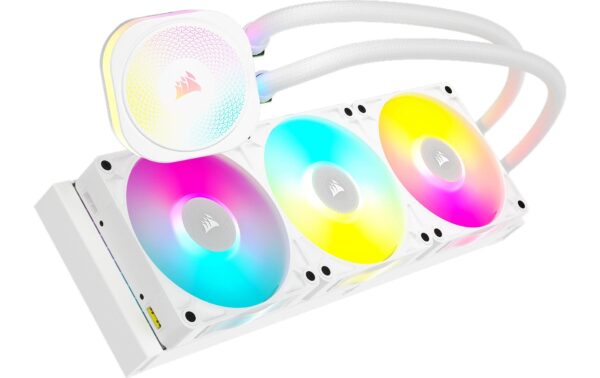 Wasserkühler Cor ICUE Titan 360 RX RGB 360mm, Weiss