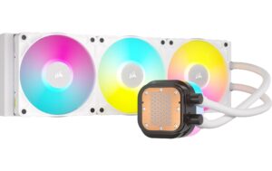 Wasserkühler Cor ICUE Titan 360 RX RGB 360mm, Weiss