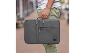 4smarts Laptop AirCushion Multi Sleeve 15 Zoll Grau