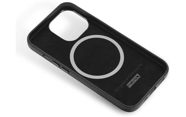 1760203_3 - Mediatech Nevox StyleShell Echt Leder, schwarz iPhone 16 Pro