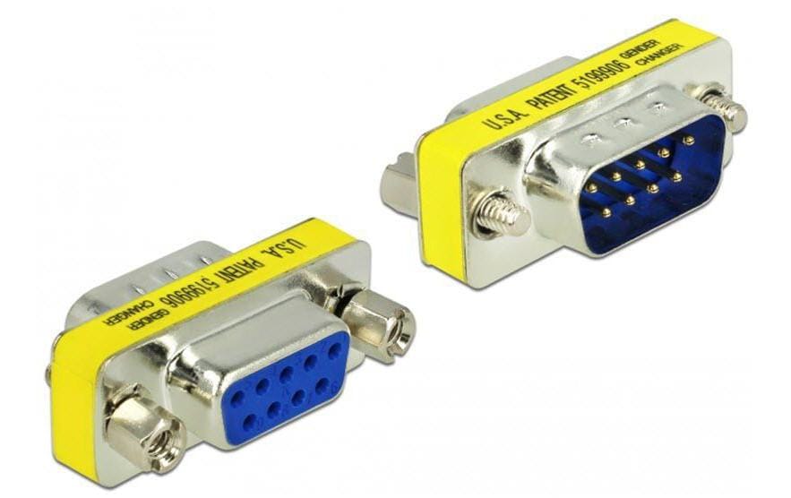 176334 - Mediatech Delock Portschutzadapter seriel DB9 St.-Bu. 9-Adrig belegt, 1:1 geschaltet kaufen | Mediatech.ch