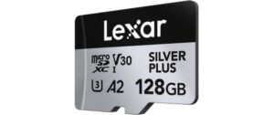 1764760_1 - Mediatech Lexar Professional mSDXC SilverP UHS-I 128G Lesen 205 MB/s, Schreiben 150 MB/s