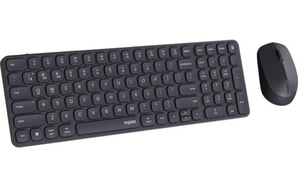 Rapoo 9710M ultraslim Deskset 2,4 GHz, Bluetooth 4.0, Bluetooth 5.0