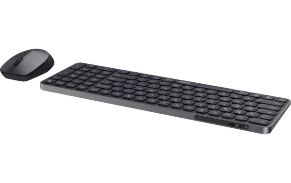 Rapoo 9710M ultraslim Deskset 2,4 GHz, Bluetooth 4.0, Bluetooth 5.0