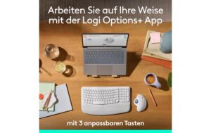 1767329_4 - Mediatech Logitech Ergo M575s offwhite 2.4GHz, Daumenbedienung, ergonomische Form