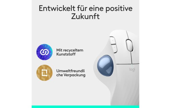 1767329_8 - Mediatech Logitech Ergo M575s offwhite 2.4GHz, Daumenbedienung, ergonomische Form