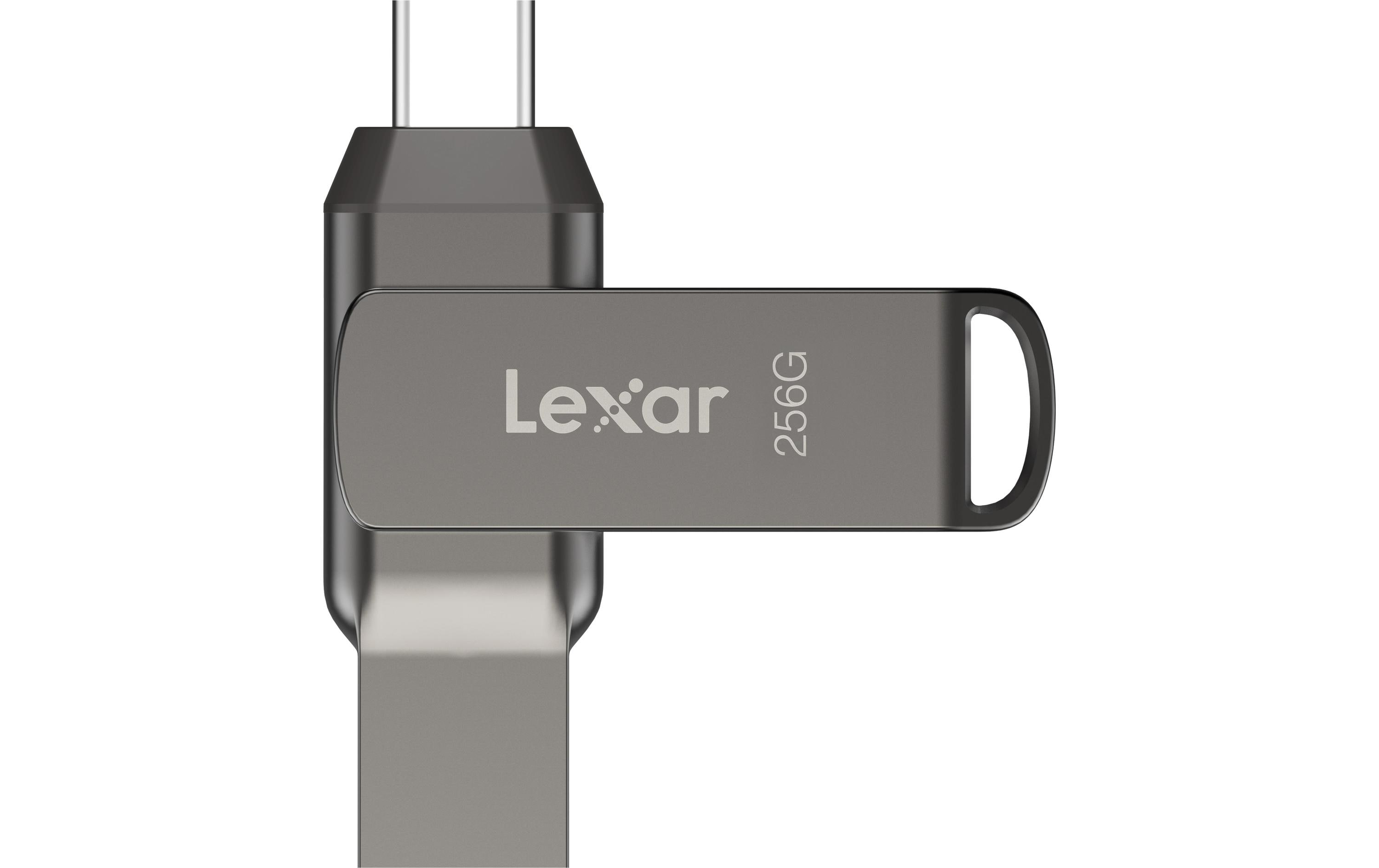 Lexar USB-Stick JumpDrive Dual Drive D400 256 GB