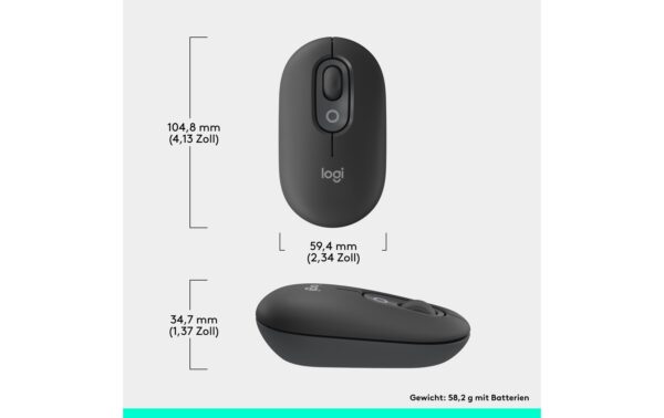 1767803_8 - Mediatech Logitech POP Emoji graphite
