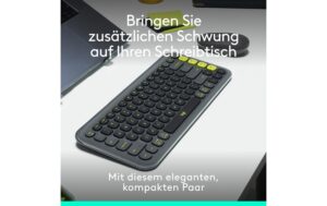 1767806_1 - Mediatech Logitech POP Icon Combo graphite