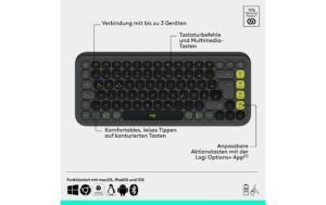 1767806_5 - Mediatech Logitech POP Icon Combo graphite