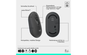 1767806_6 - Mediatech Logitech POP Icon Combo graphite