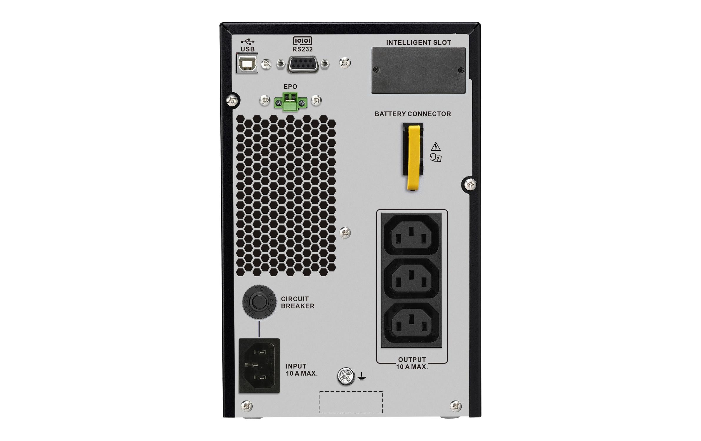 1768350_1 - Mediatech APC USV SRV1KI-E, 1000VA/900W Tower, Online