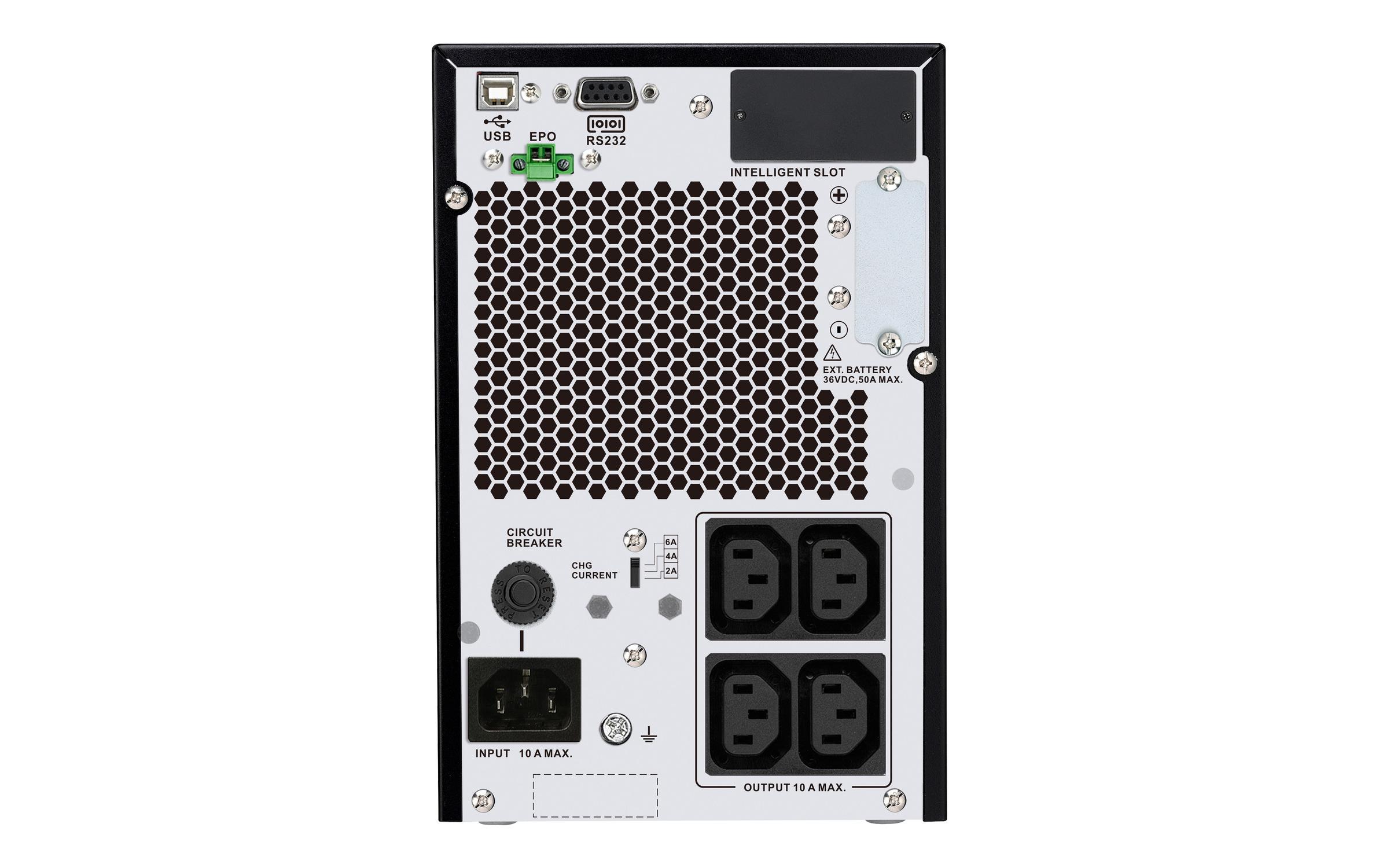 1768356_1 - Mediatech APC USV SRV1KIL-E, 1000VA/900W Tower, Online, Ext. Battery