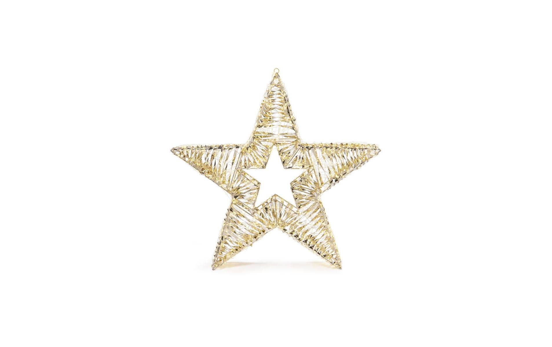1768445 - Mediatech STT LED Dekoration Glamour star 1800 LED, ww, 80x80x12cm, gold, outdoor kaufen Schweiz | Mediatech.ch