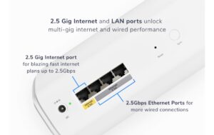 Netgear RBE773 Orbi Quad-band Mesh 3-Set WiFi 7 System 3-Set weiss