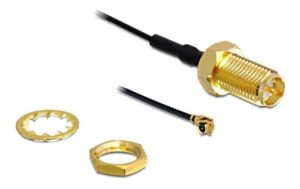 176936 - Mediatech Delock RP-SMA-Bu -/MHF/U.FL(I-Pex) zum Einbau, 5cm kaufen Schweiz | Mediatech.ch