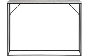 1769535_1 - Mediatech House Nordic Konsolentisch weiss 110x26x80cm, Edelstahl