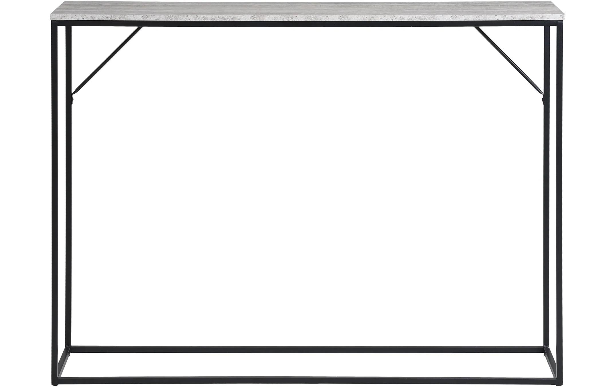 1769535_1 - Mediatech House Nordic Konsolentisch weiss 110x26x80cm, Edelstahl