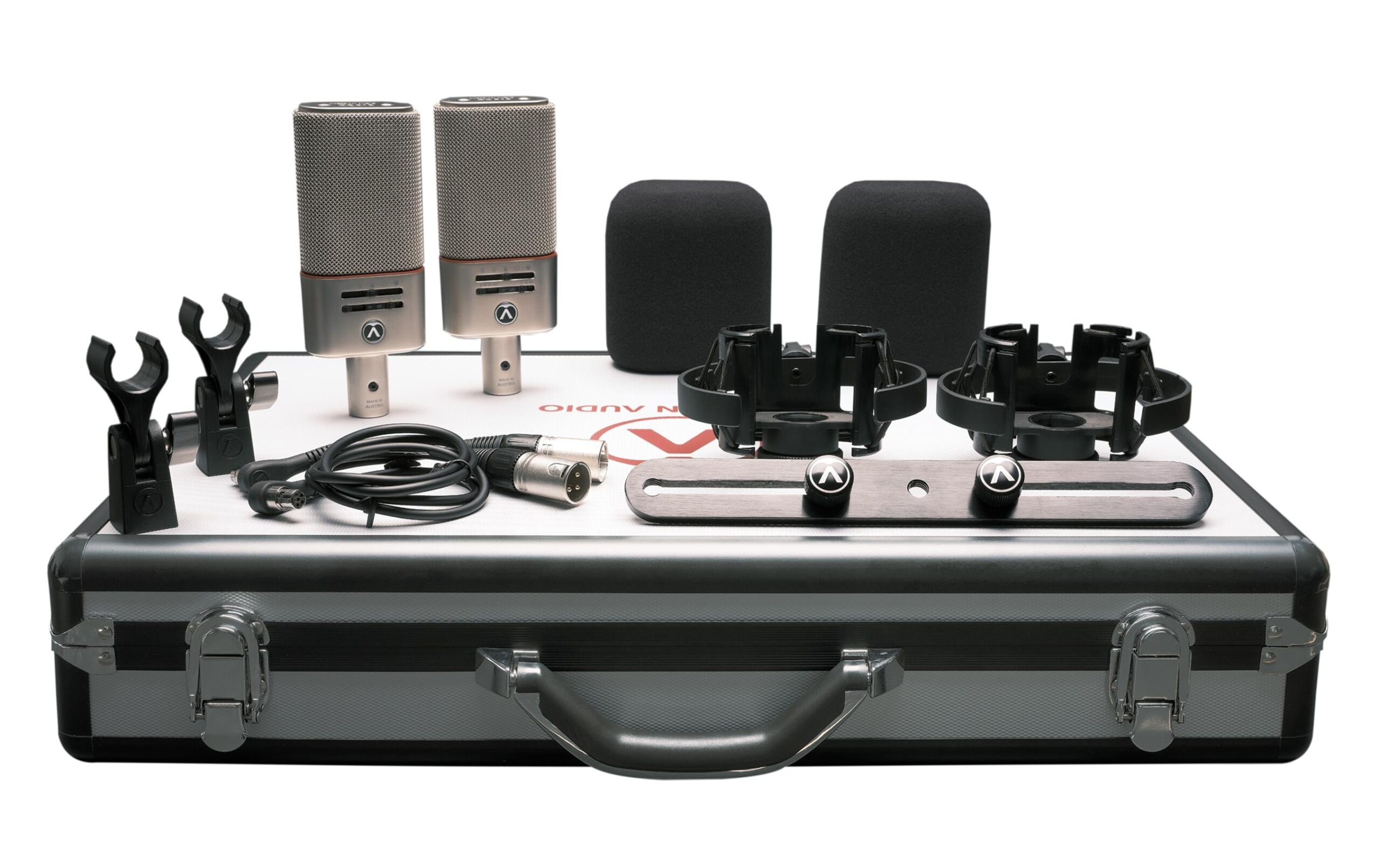 1769606 - Mediatech AUSTRIAN AUDIO OC818 Dual Set Plus Set mit 2x OC818 Mikrofonen und Zubehör kaufen Schweiz | Mediatech.ch