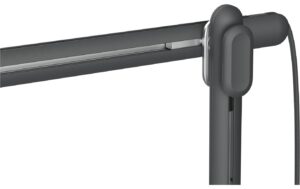 Logitech Webcam Reach mit Tischsockel. Table Base