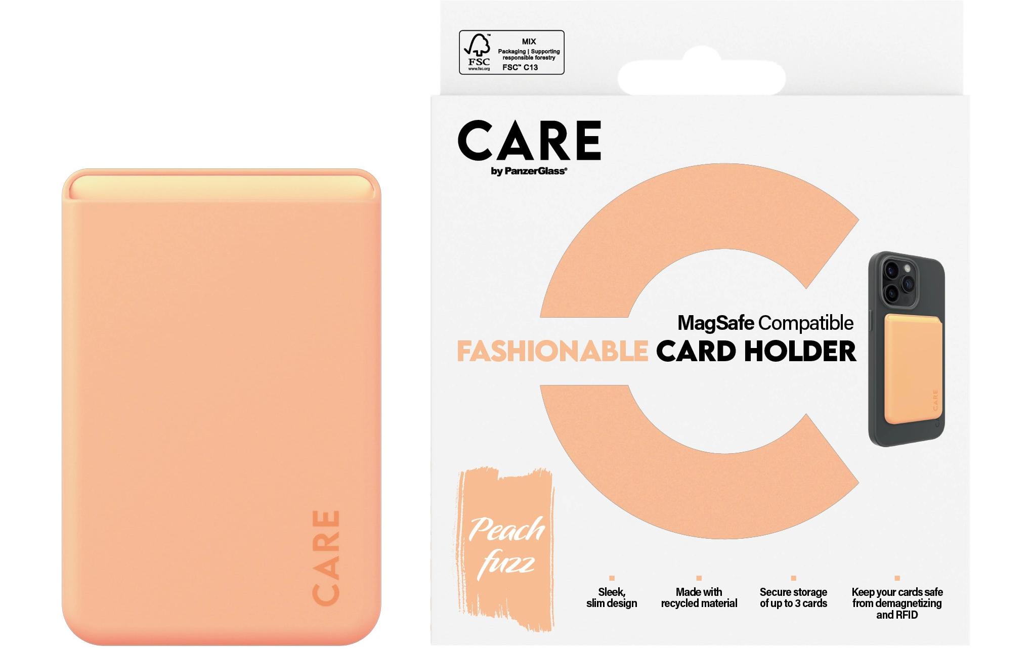 1769994_1 - Mediatech CARE MagSafe Card Holder Peachy