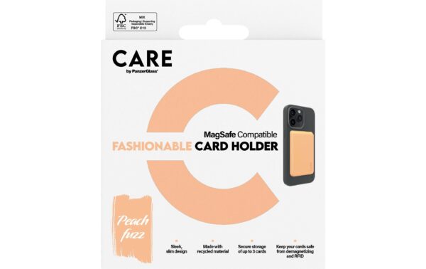 1769994_2 - Mediatech CARE MagSafe Card Holder Peachy
