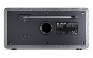 1770392_6 - Mediatech Sharp, DR-450, grau DAB+/ FM Radio, grau