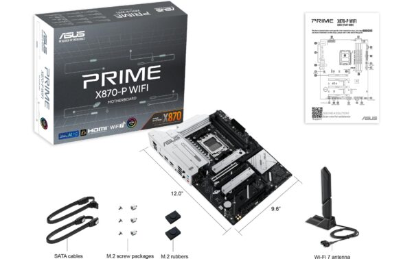 1772365_7 - Mediatech ASUS PRIME X870-P WF, ATX, AM5 AMD X870, 4x DDR5, PCI-E 5.0