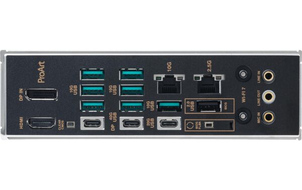 ASUS ProArt X870E-CREATOR WIFI, ATX, AM5 AMD X870E, 4x DDR5, PCI-E 5.0