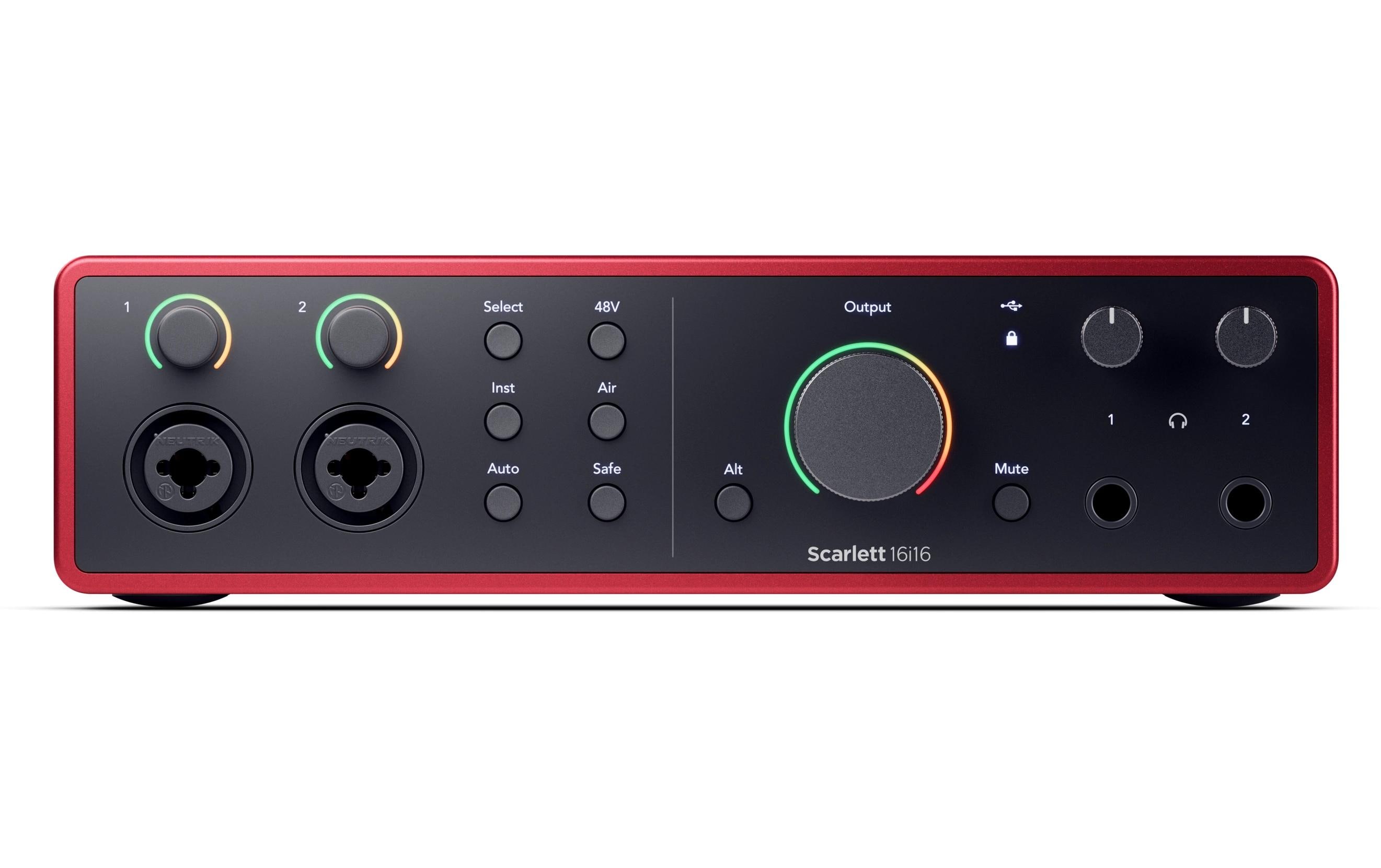 1772397_1 - Mediatech Focusrite Scarlett 16i16 4th Gen 16 In/16 Out USB-Audiointerface