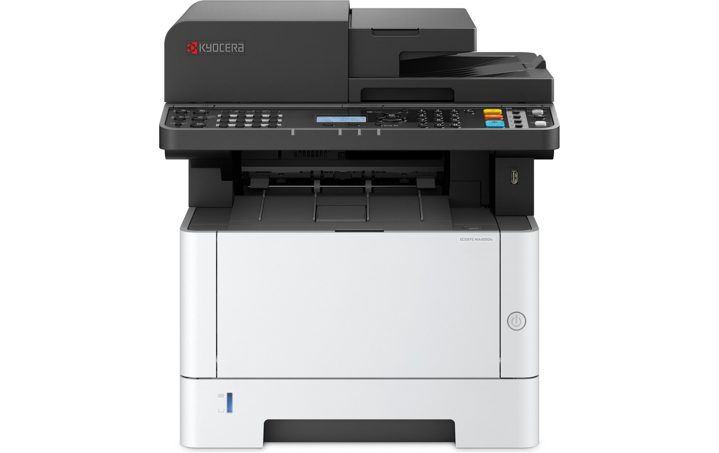 1772425 - Mediatech Kyocera Monolaser ECOSYS MA4000fx Duplex, 40ppm, inkl. Fax kaufen Schweiz | Mediatech.ch