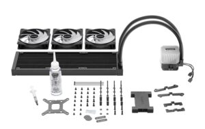 1773416_5 - Mediatech Wasserkühler be quiet! Light Loop 360mm Schwarz, Intel/AMD, 1x 360mm Radiator