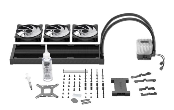 1773416_5 - Mediatech Wasserkühler be quiet! Light Loop 360mm Schwarz, Intel/AMD, 1x 360mm Radiator