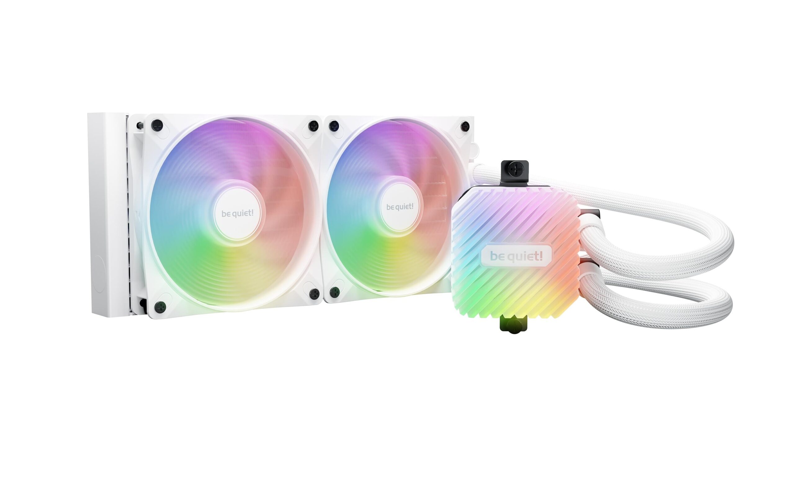 1773419 - Mediatech Wasserkühler be quiet! Light Loop 240mm Weiss, Intel/AMD, 1x 240mm Radiator