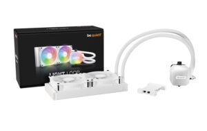1773419_3 - Mediatech Wasserkühler be quiet! Light Loop 240mm Weiss, Intel/AMD, 1x 240mm Radiator