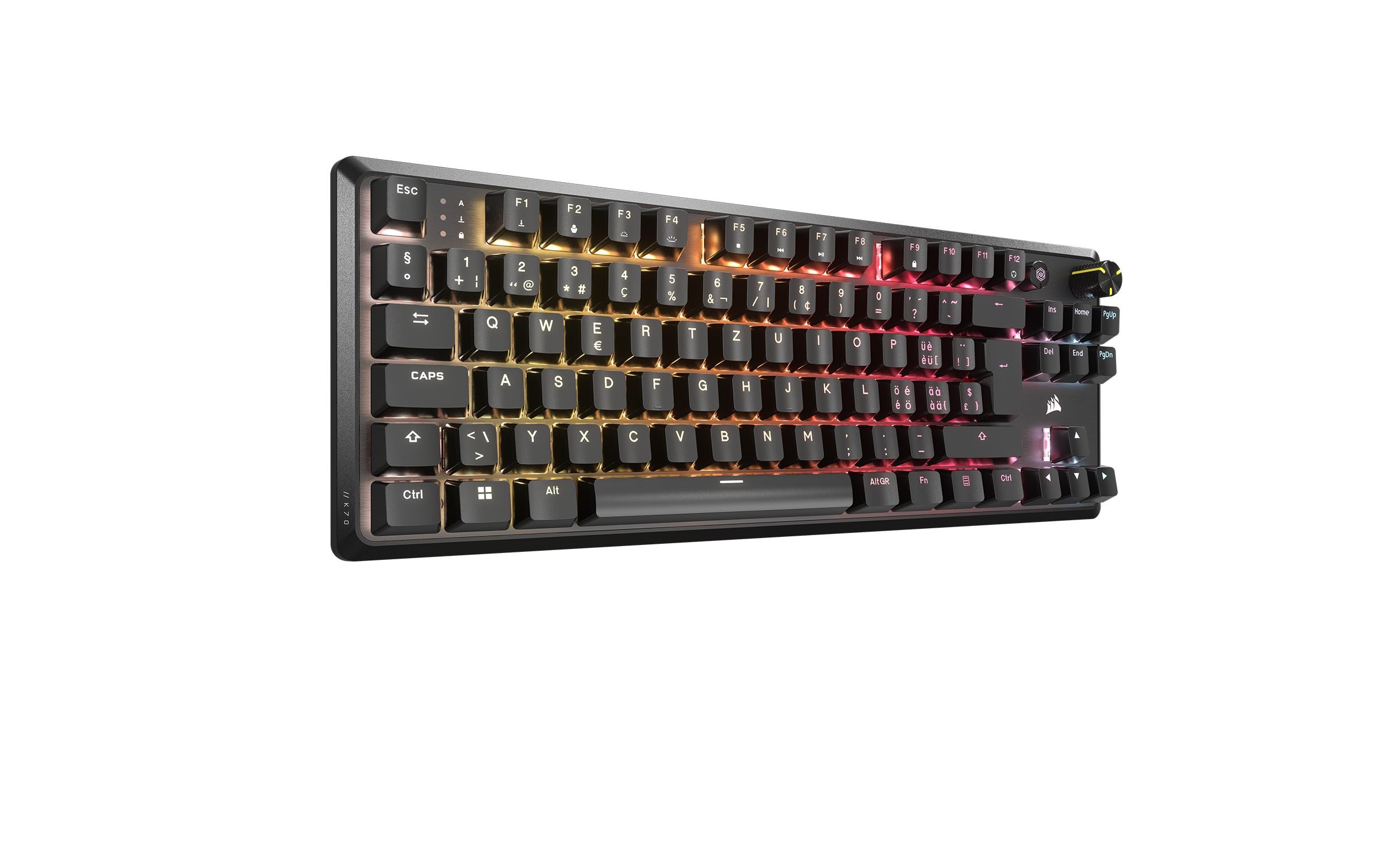 1773753_1 - Mediatech Corsair K70 Core TKL RGB USB-C, mechanisch, RGB Backlighting