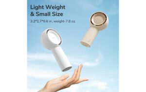 Jisulife USB-C Handventilator Life 5 Plus 4000mAh, 1.2 Watt,