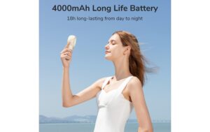 Jisulife USB-C Handventilator Life 5 Plus 4000mAh, 1.2 Watt,