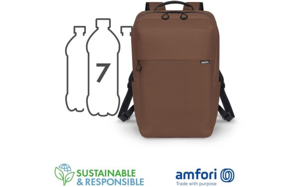 1774723_7 - Mediatech DICOTA Backpack COMMUTER 13-16 braun, RPET