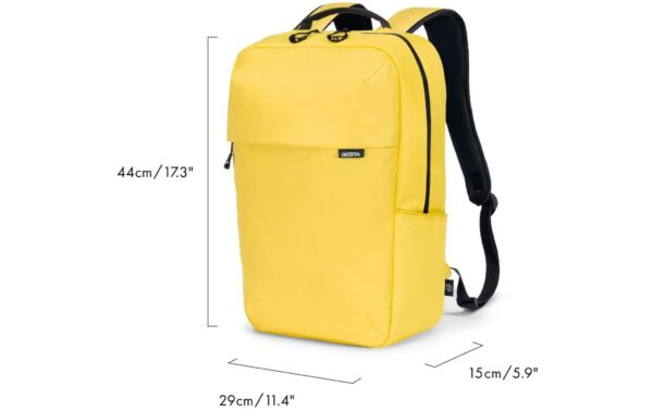 DICOTA Backpack COMMUTER 13-16 gelb, RPET