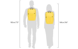 DICOTA Backpack COMMUTER 13-16 gelb, RPET
